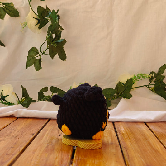 Small Rottweiler Crochet Plush