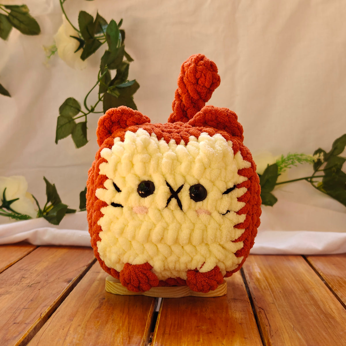 Crochet Cat Loaf Plush