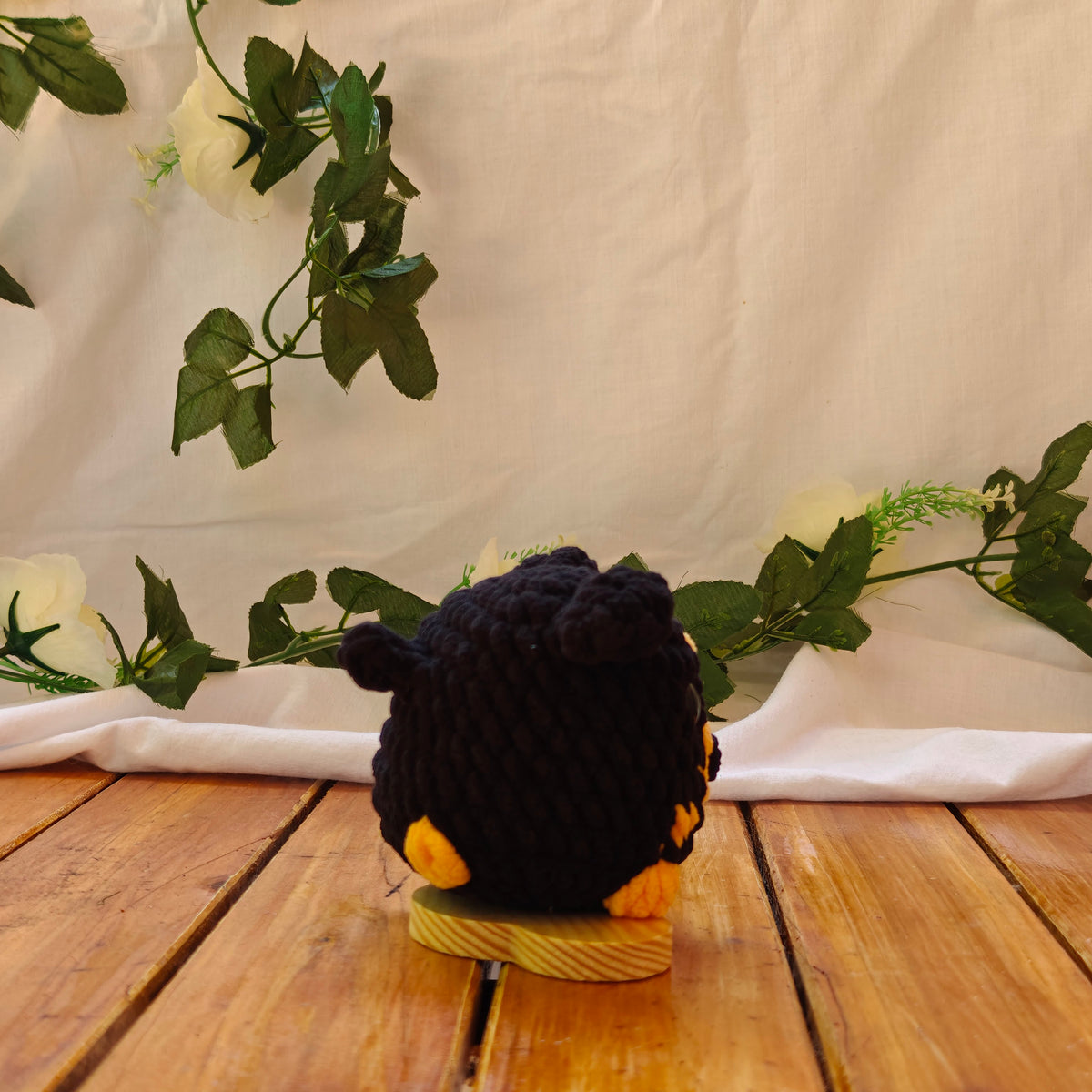 Small Rottweiler Puppy Crochet Plush